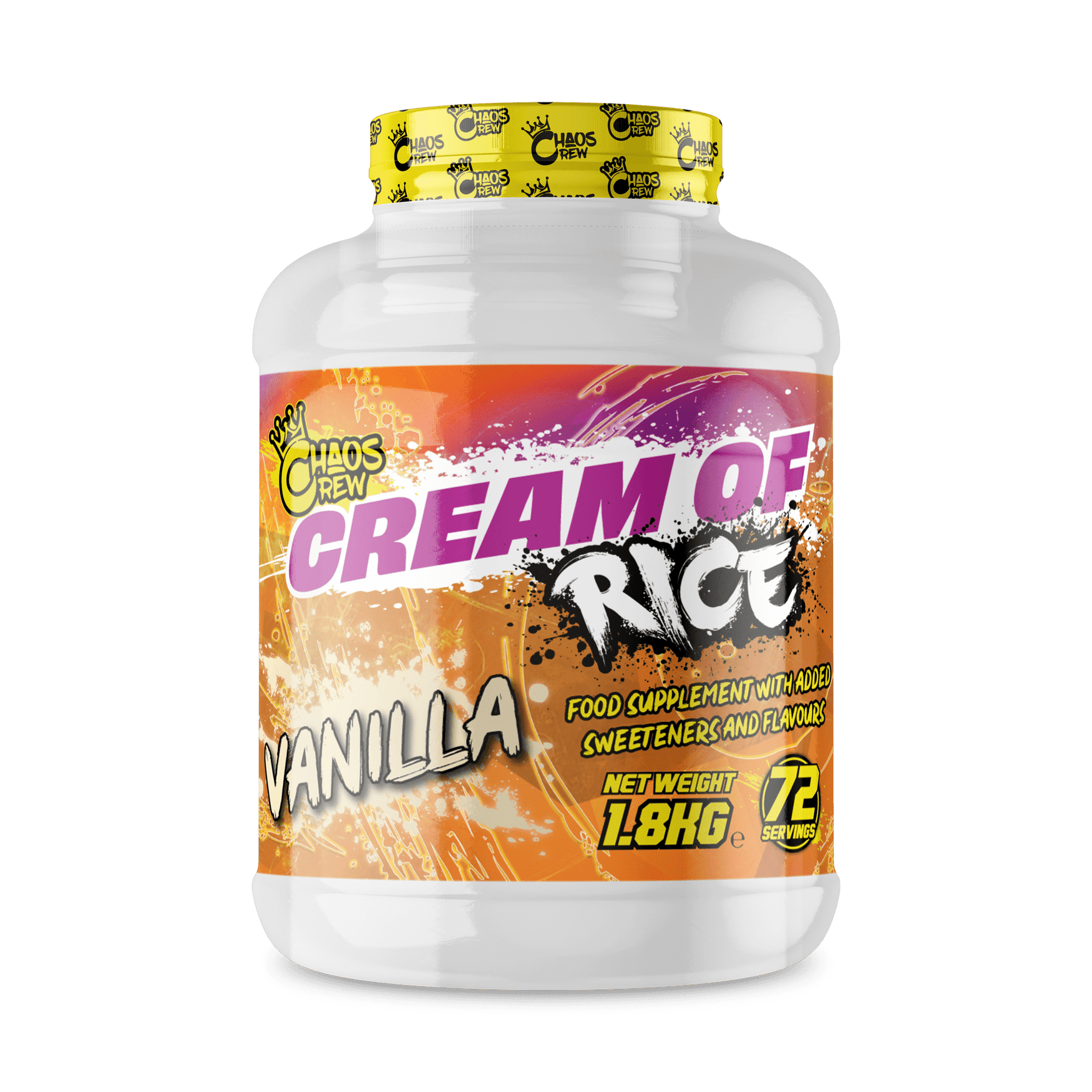 Chaos Crew Cream of Rice 1.8kg Vanilla