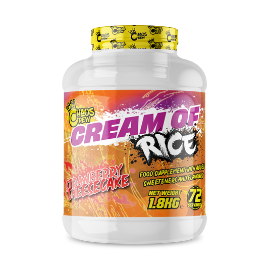 Chaos Crew Cream of Rice 1.8kg Strawberry Cheesecake