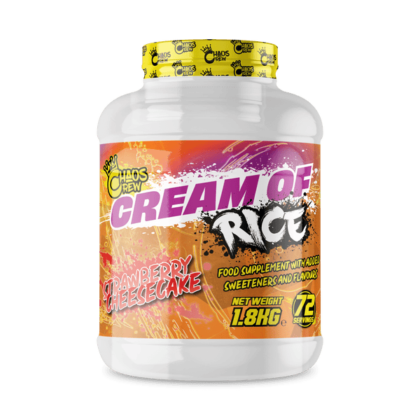 Chaos Crew Cream of Rice 1.8kg Strawberry Cheesecake