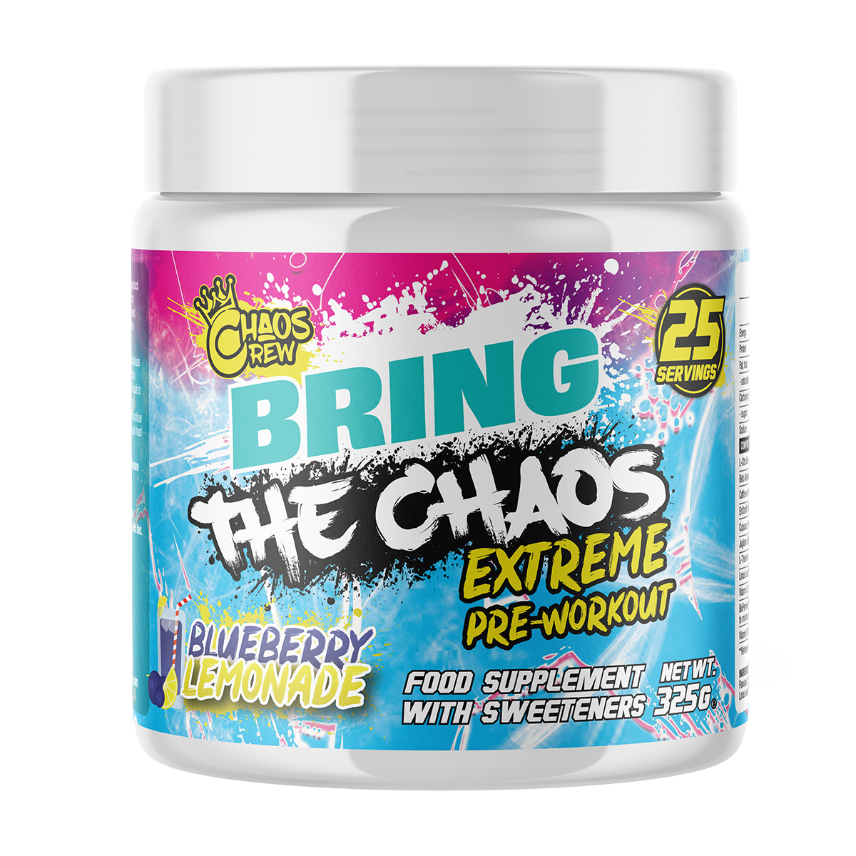 Chaos Crew Bring The Chaos v2 325g Blueberry Lemonade