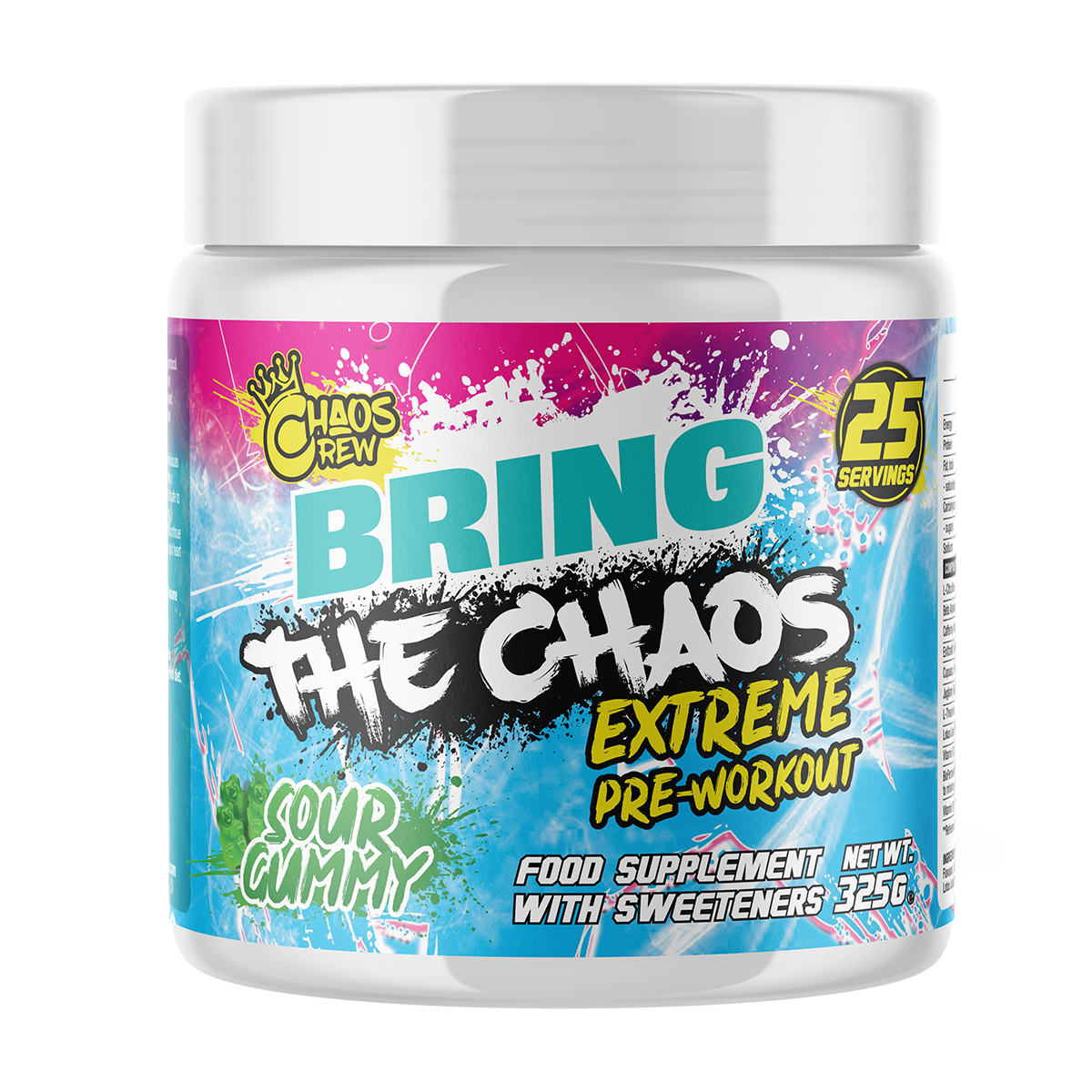 Chaos Crew Bring The Chaos v2 302g Sour Gummy