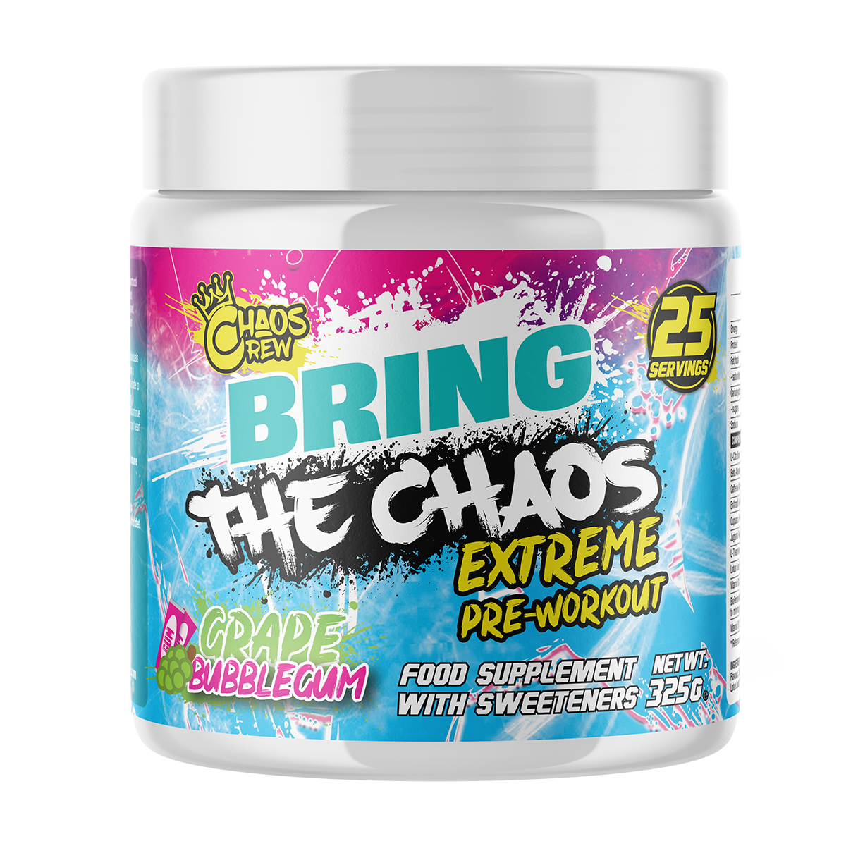 Chaos Crew Bring The Chaos v2 325g Grape Bubble Gum