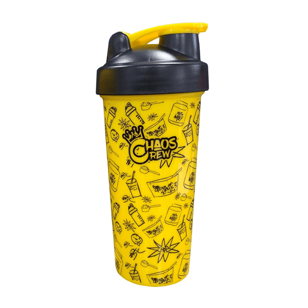 Chaos Crew Graffiti Shaker 600ml Yellow