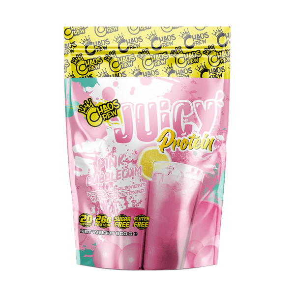 Chaos Crew Juicy Protein 600g Pink Bubblegum