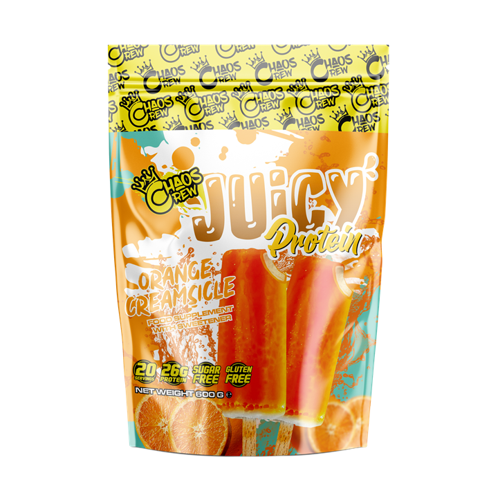 Chaos Crew Juicy Protein 600g Orange Creamsicle