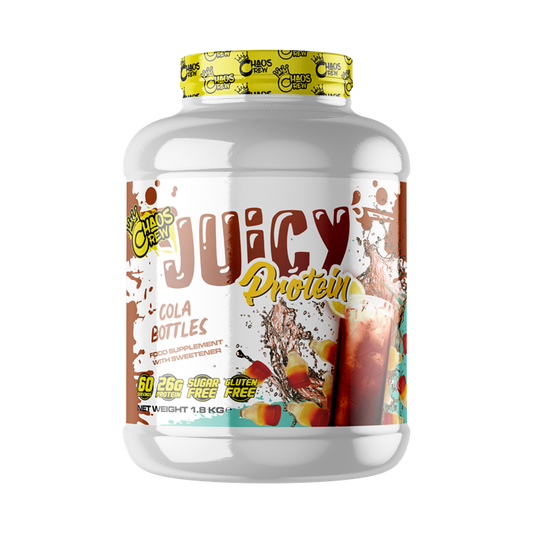 Chaos Crew Juicy Protein 1.8kg Cola Bottles