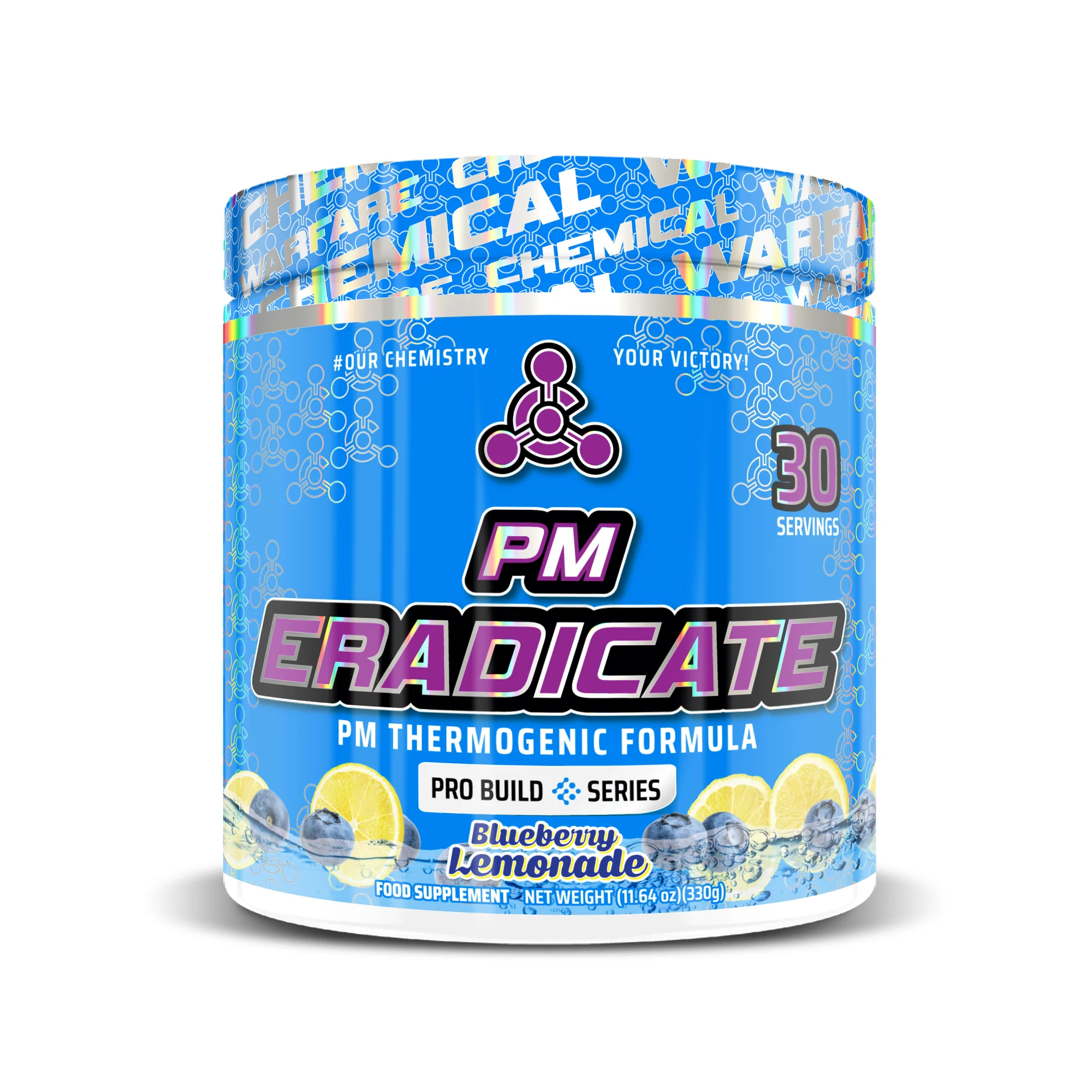 Chemical Warfare PM Eradicate 330g Blue Lemonade