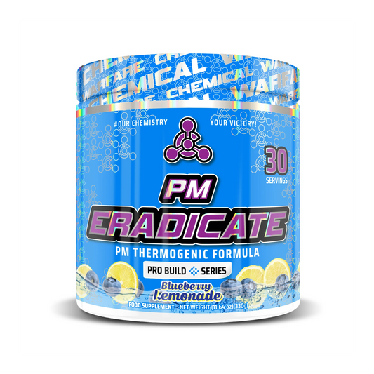 Chemical Warfare PM Eradicate 330g Blue Lemonade