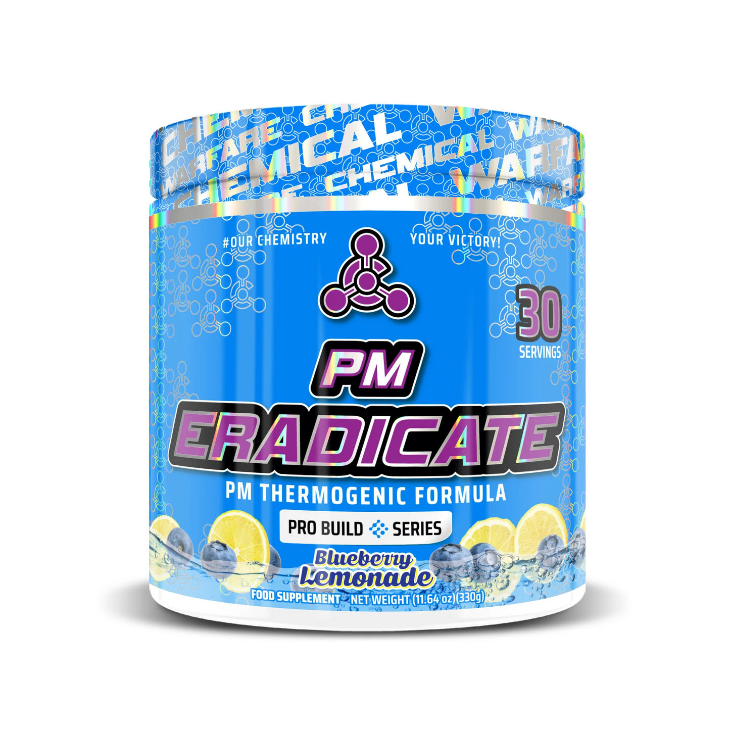 Chemical Warfare PM Eradicate 330g Blue Lemonade