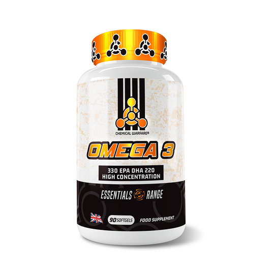 Chemical Warfare Omega 3 90 Softgels