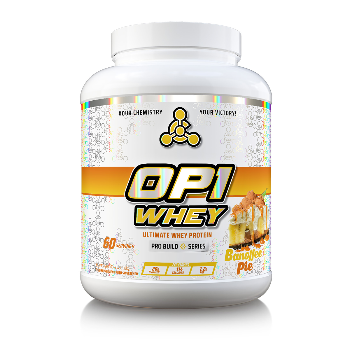 Chemical Warfare OP1 Whey 1.8kg Banoffee Pie