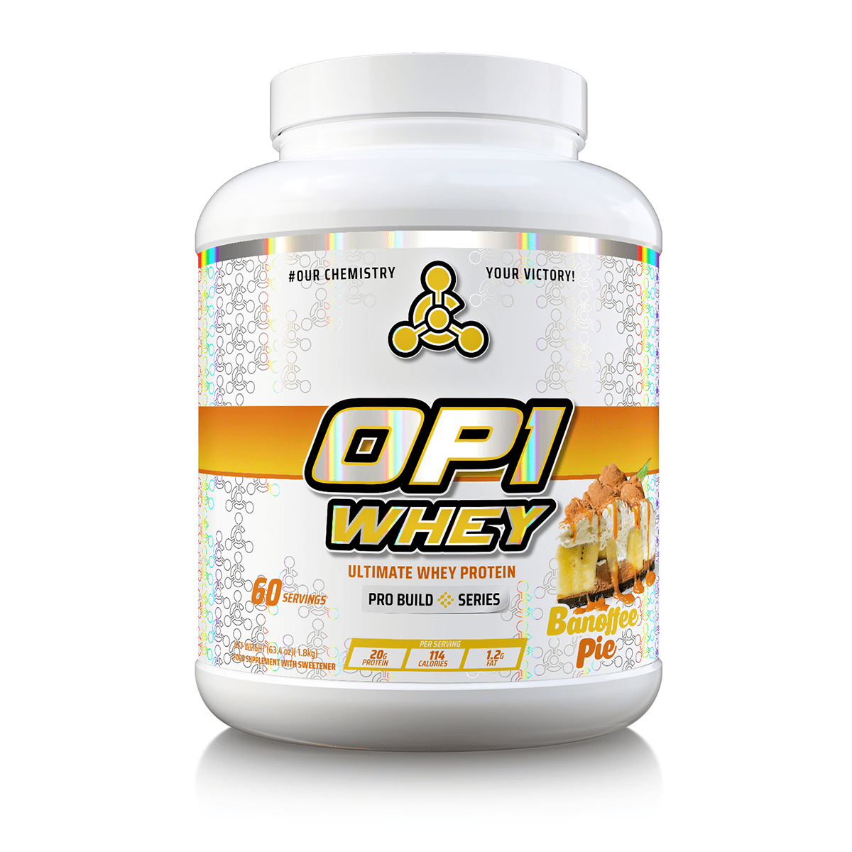 Chemical Warfare OP1 Whey 1.8kg Banoffee Pie