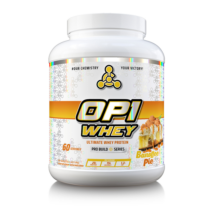 Chemical Warfare OP1 Whey 1.8kg Banoffee Pie