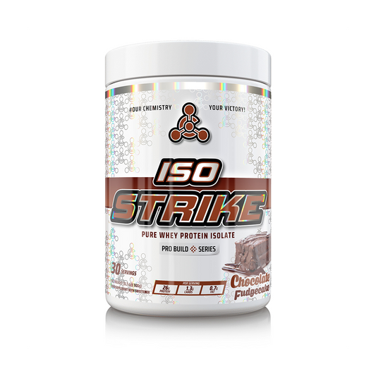 Chemical Warfare Iso-Strike Whey Isolate 900 Chocolate Fudge Cake