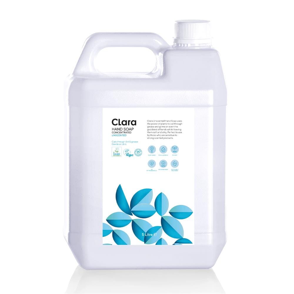 Concentrated Hand Soap Unscented 5L, Clara