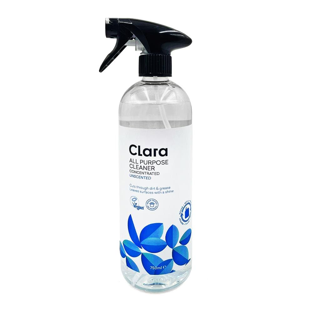 Concentrated All Purpose Cleaner Unscented 750ml Spray Bottle, Clara