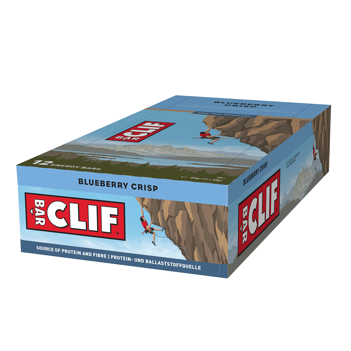 CLIF Bar 12x68g Blueberry Crisp