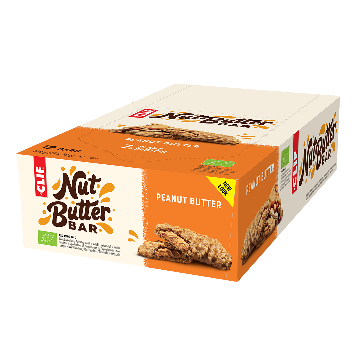 CLIF Nut Butter Bar 12x50g Peanut Butter