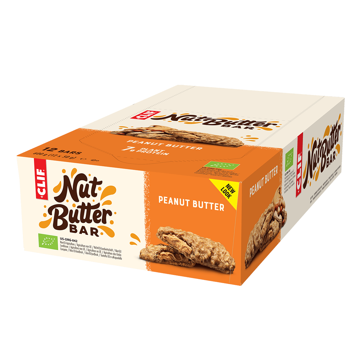 CLIF Nut Butter Bar 12x50g Peanut Butter