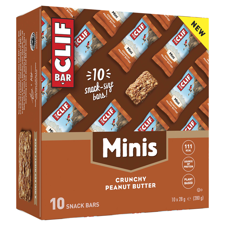 CLIF Bar Mini 10x28g Crunchy Peanut Butter