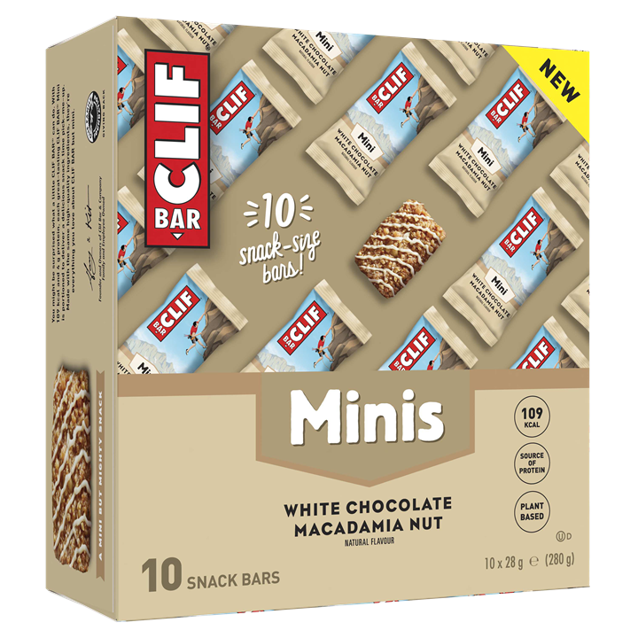 CLIF Bar Mini 10x28g White Chocolate Macadamia Nut