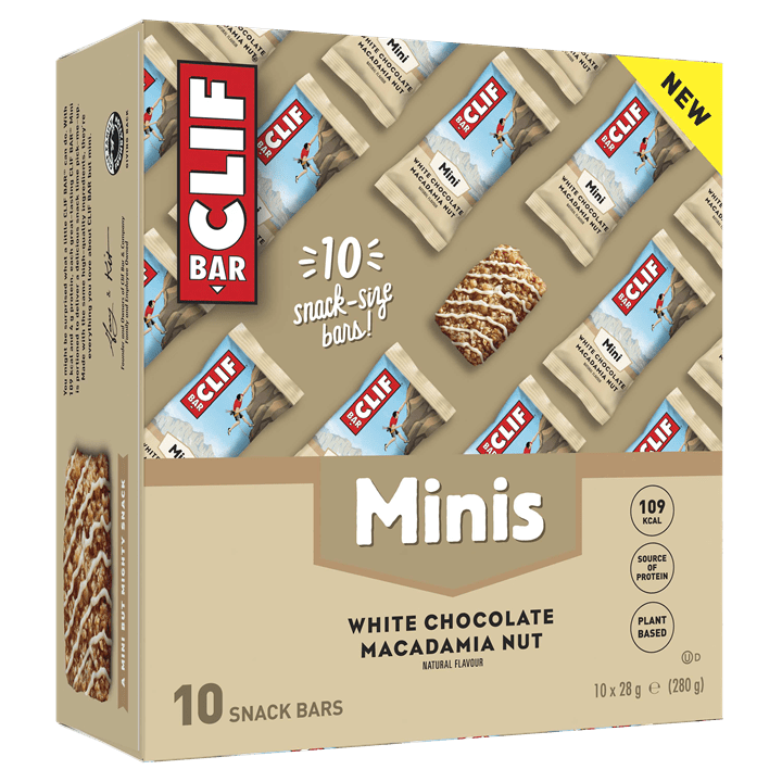 CLIF Bar Mini 10x28g White Chocolate Macadamia Nut