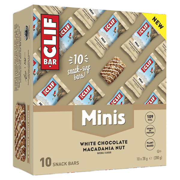 CLIF Bar Mini 10x28g White Chocolate Macadamia Nut