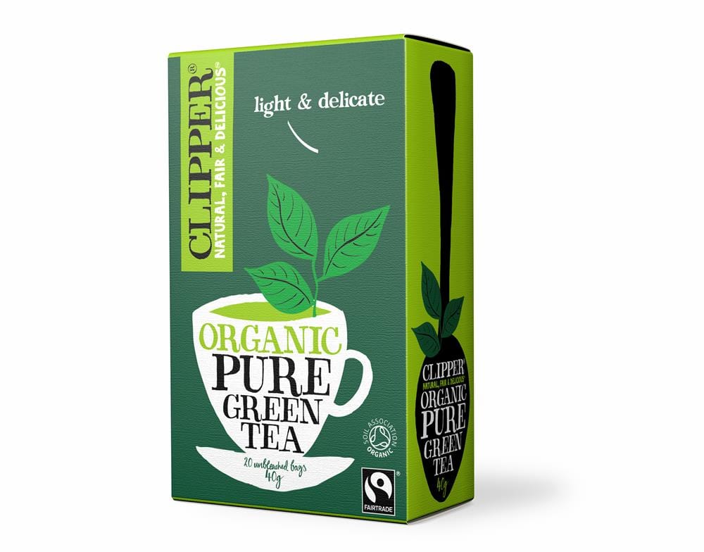 Clipper Organic Pure Green 20's Tea Bags, Clipper