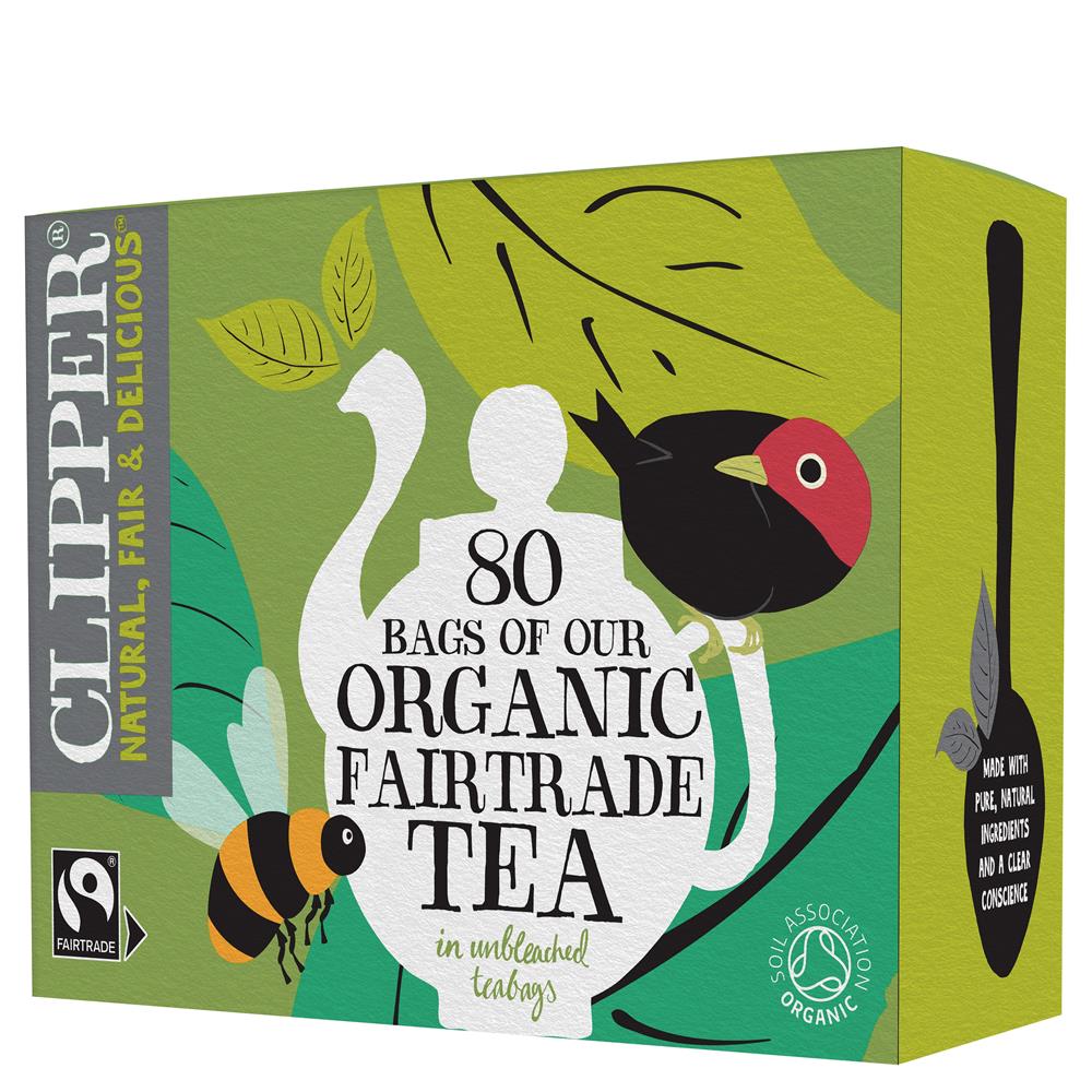 Clipper Organic & Fair Trade Everyday 80 Tea Bags, Clipper