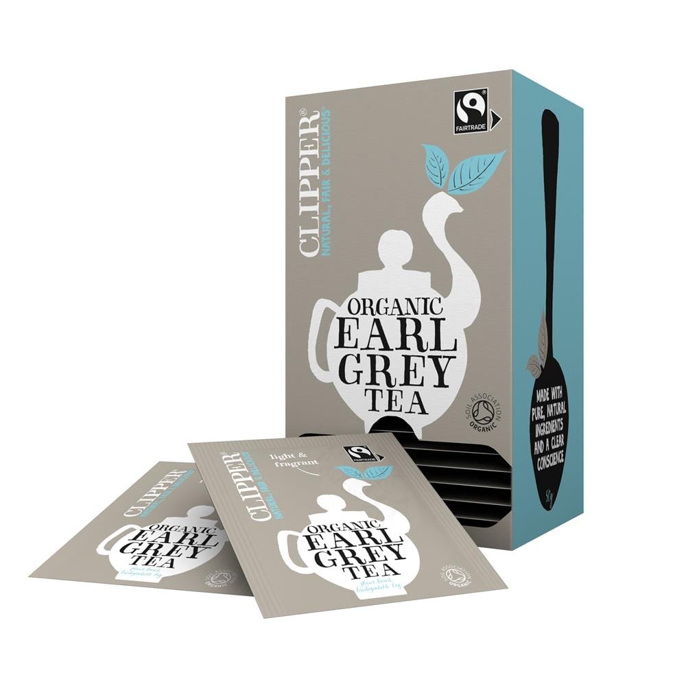 Clipper Fairtrade Organic Earl Grey 25 Envelopes, Clipper