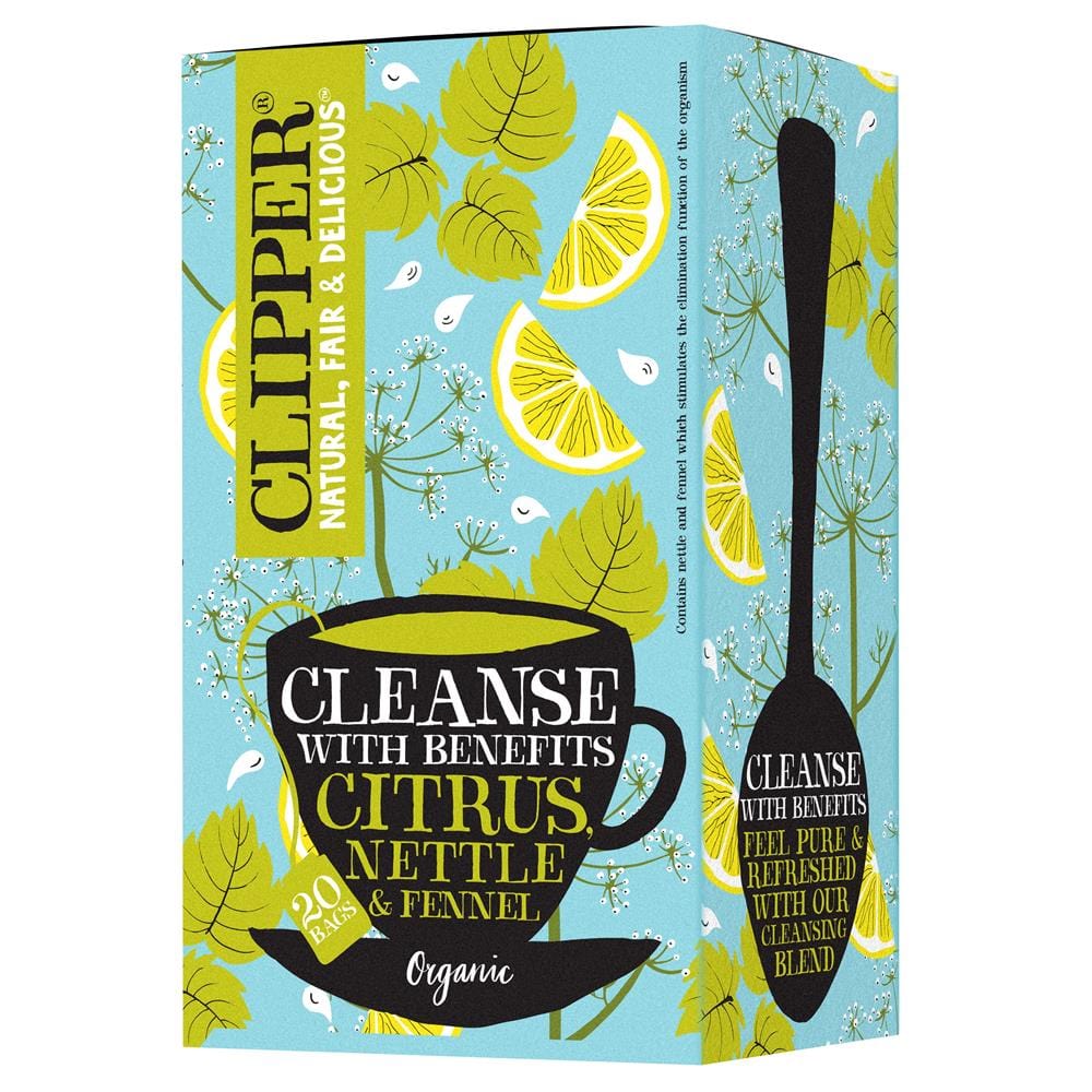 Clipper Organic Cleanse with Benefits Infusion 20 Bags, Clipper