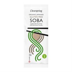 Organic Japanese 100% Buckwheat Soba Noodles, Clearspring