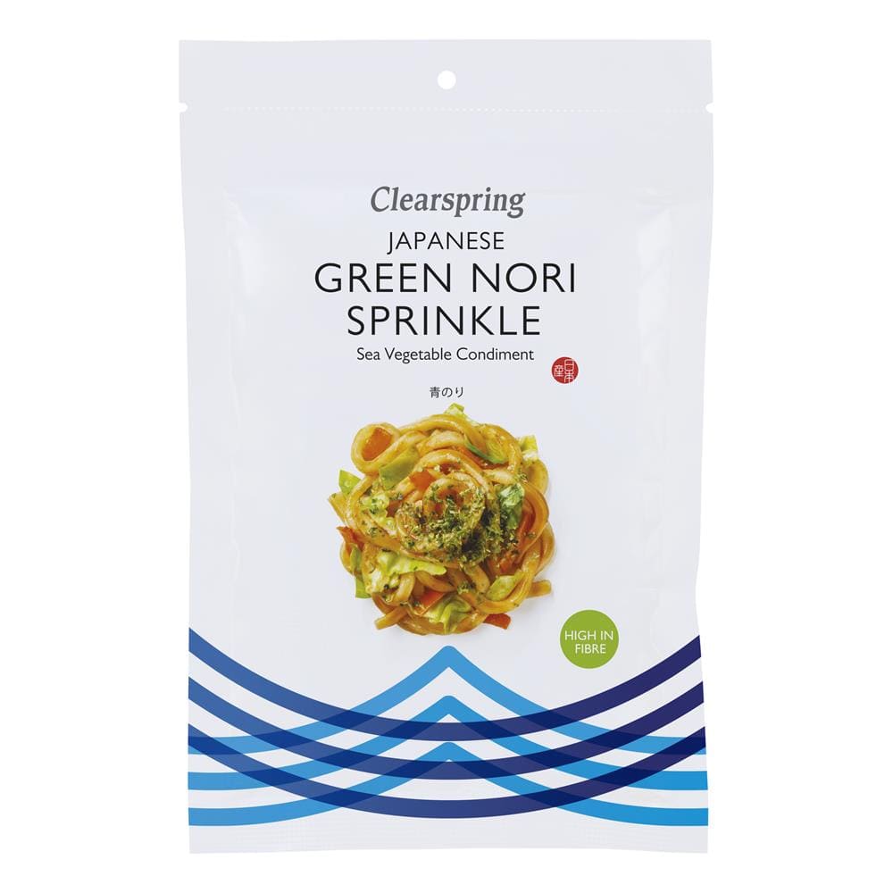 Green Nori Flakes Sea Vegetable 20g, Clearspring