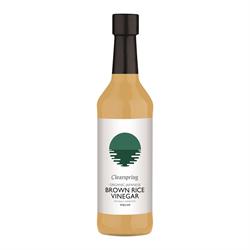 Organic Japanese Brown Rice Vinegar 500ml, Clearspring