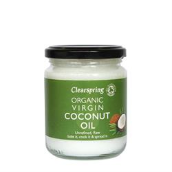 Organic virgin coconut oil 200ml, Clearspring