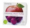 Organic Fruit Puree Apple & Plum (2x100g), Clearspring