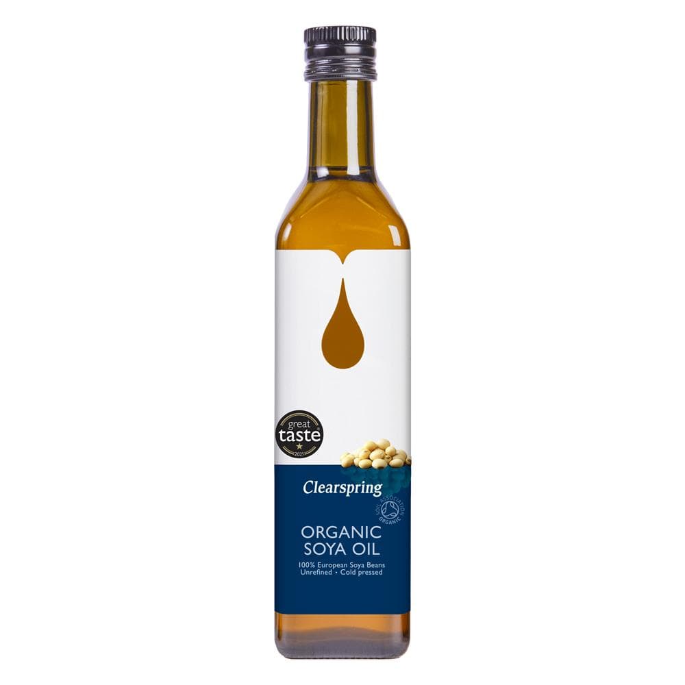 Organic Soya Oil 500ml, Clearspring