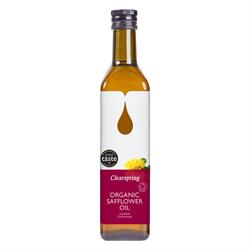 Organic Safflower Oil 500ml, Clearspring