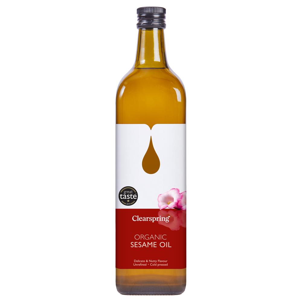 Organic Sesame Oil 1000ml, Clearspring