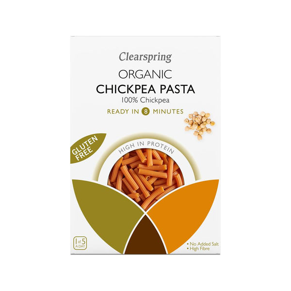 Organic GF Chickpea Pasta 250g, Clearspring