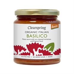 Demeter Organic Italian Basilico Pasta Sauce 300g, Clearspring