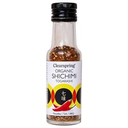 Organic Shichimi Togarashi - Japanese-style 7 spice blend, Clearspring