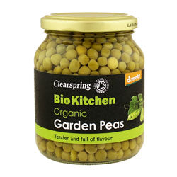 Bio Kitchen Organic Garden Peas 350g, Clearspring