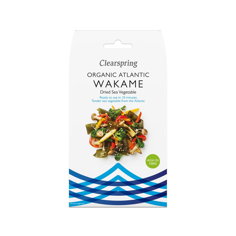 Organic Atlantic Sea Wakame 25g, Clearspring