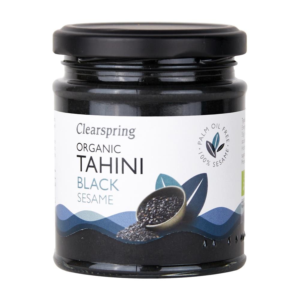 Organic Tahini - Black Sesame, Clearspring