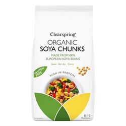 Organic Soya Chunks 200g, Clearspring