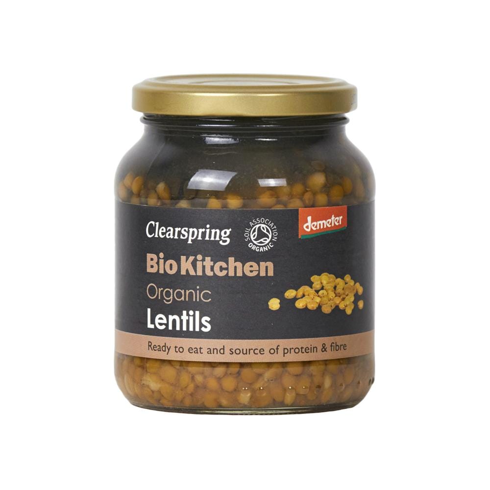 Demeter Organic Lentils 360g, Clearspring