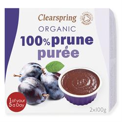 Organic 100% Prune Puree 200g, Clearspring