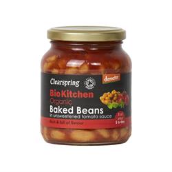 Org Baked Beans (unsweetened) 350g, Clearspring