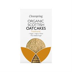 Organic Scottish Oatcakes - Traditional 200g, Clearspring